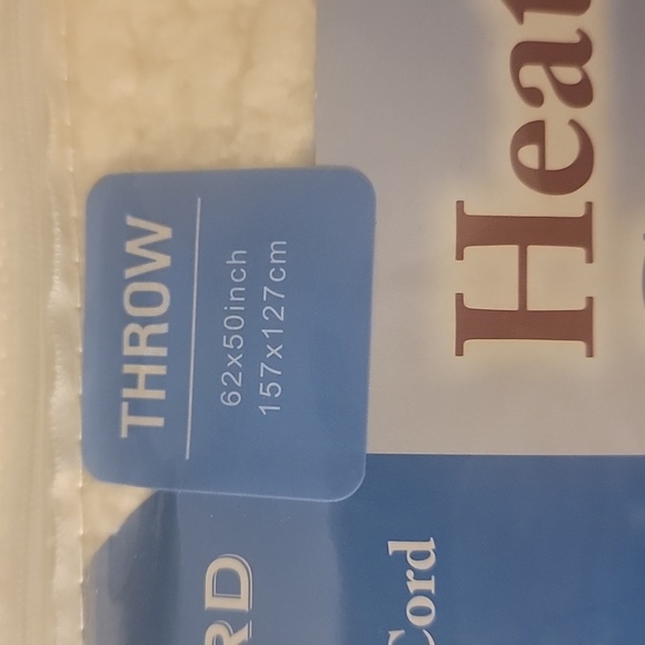 Heated sherpa throw - Picture 2 of 2